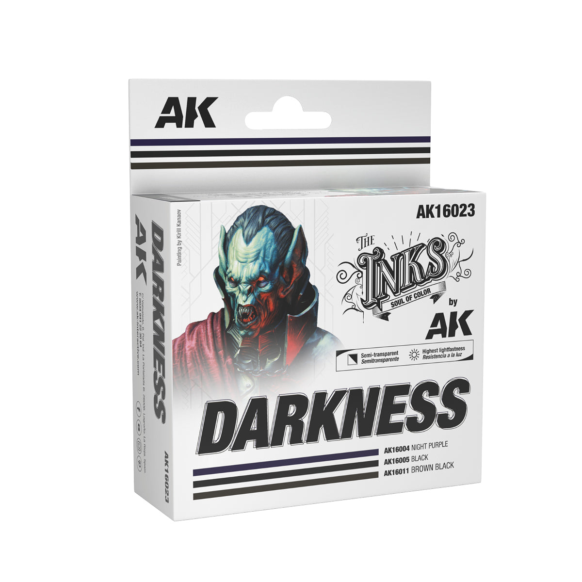 DARKNESS COLORS SET