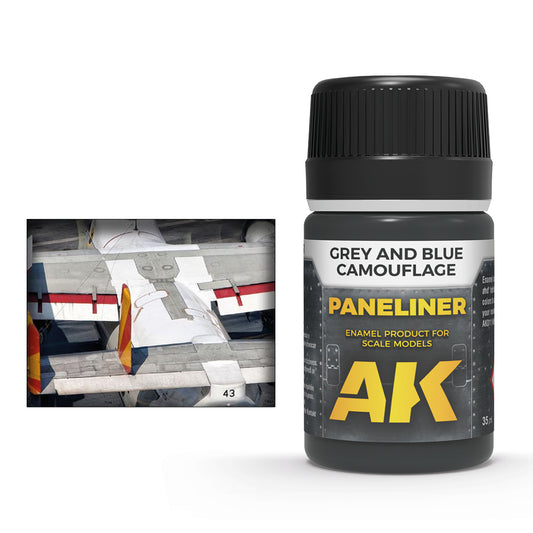 Paneliner for grey and blue camouflage 35ml