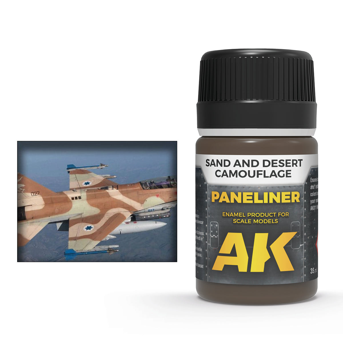 Paneliner for sand and desert camouflage 35ml