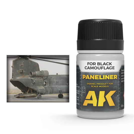 Paneliner for black camouflage 35ml