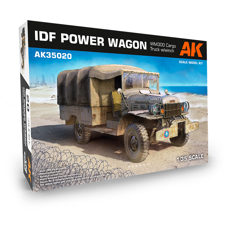 IDF POWER WAGON WM300 w/winch 1/35