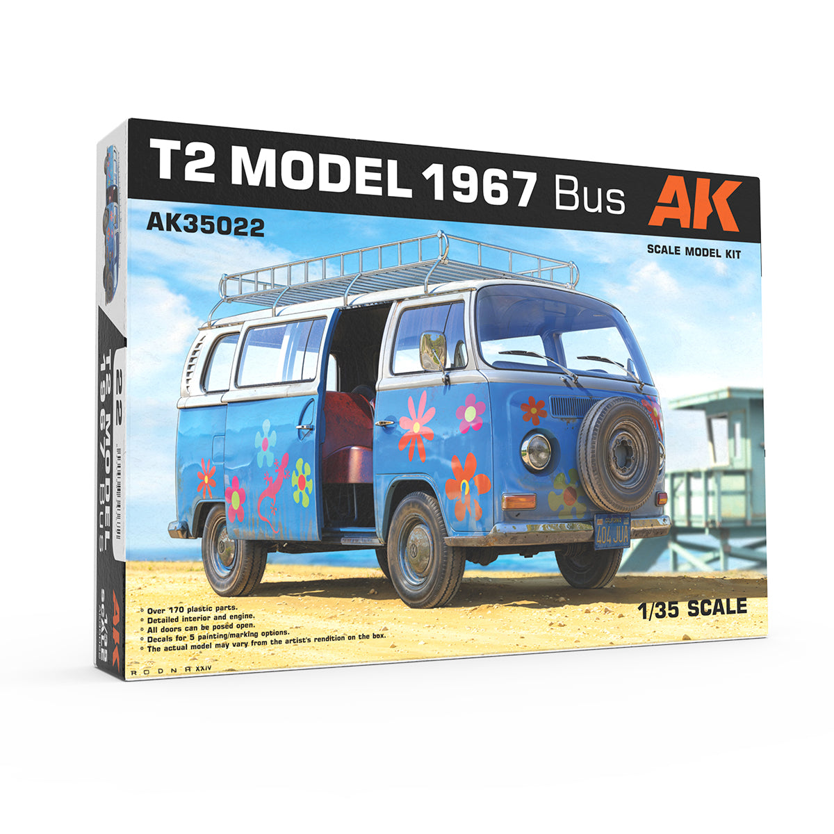 T2 Model 1967 BUS 1/35 scale