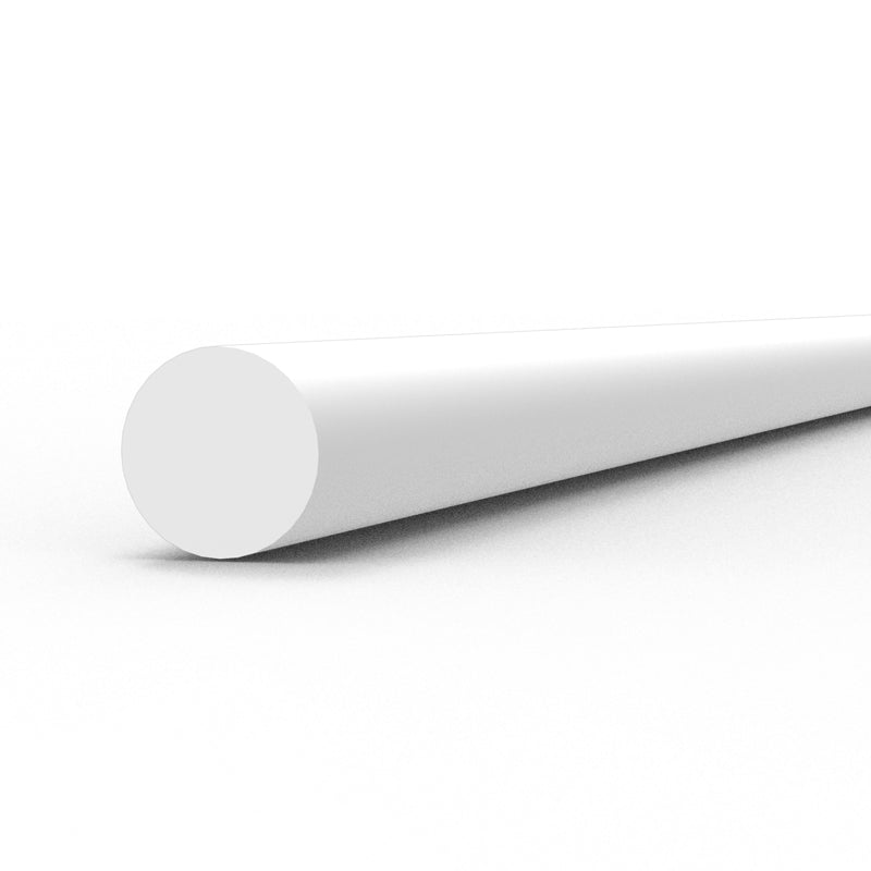 Rod 2.00 diameter x 350mm - STYRENE STRIP