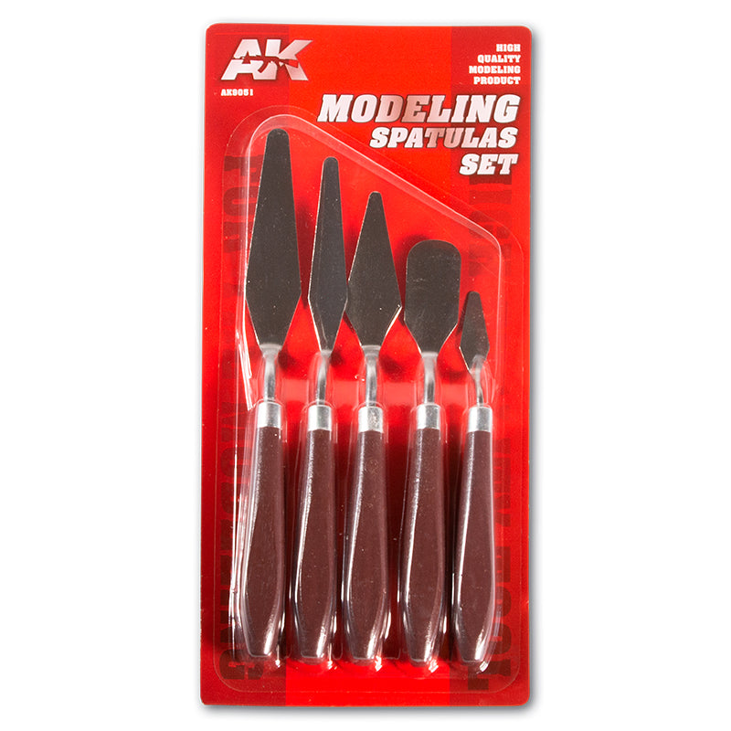 SET DE ESPÁTULAS PARA MODELISMO / MODELISM SPATULAS SET