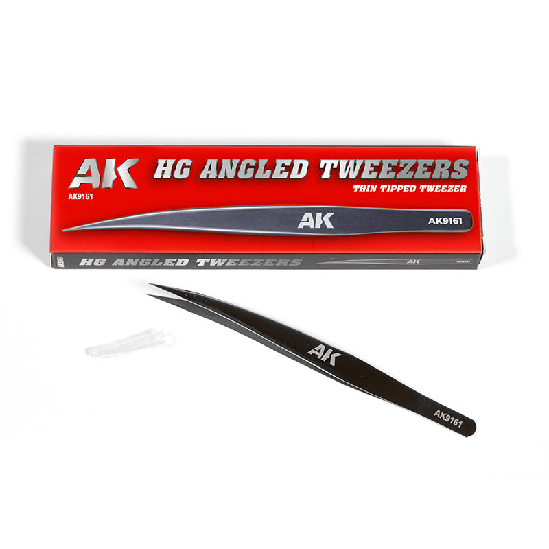 HG ANGLED TWEEZERS 01 (THIN TIPPED)