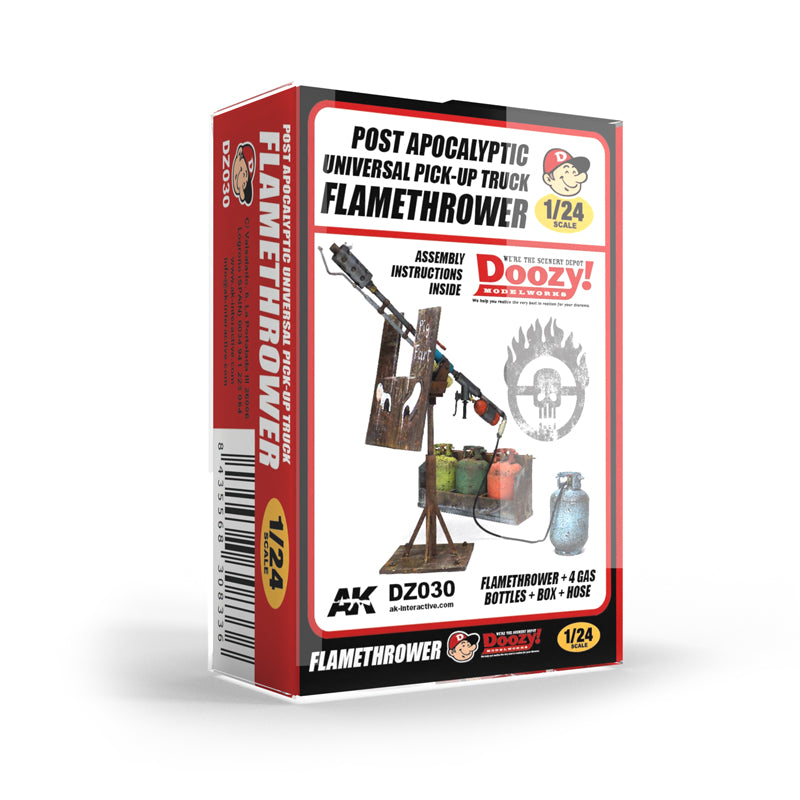 UNIVERSAL PICK-UP TRUCK FLAMETHROWER / LANZALLAMAS POST APOCALÍPTICO PARA PICK-UP UNIVERSAL