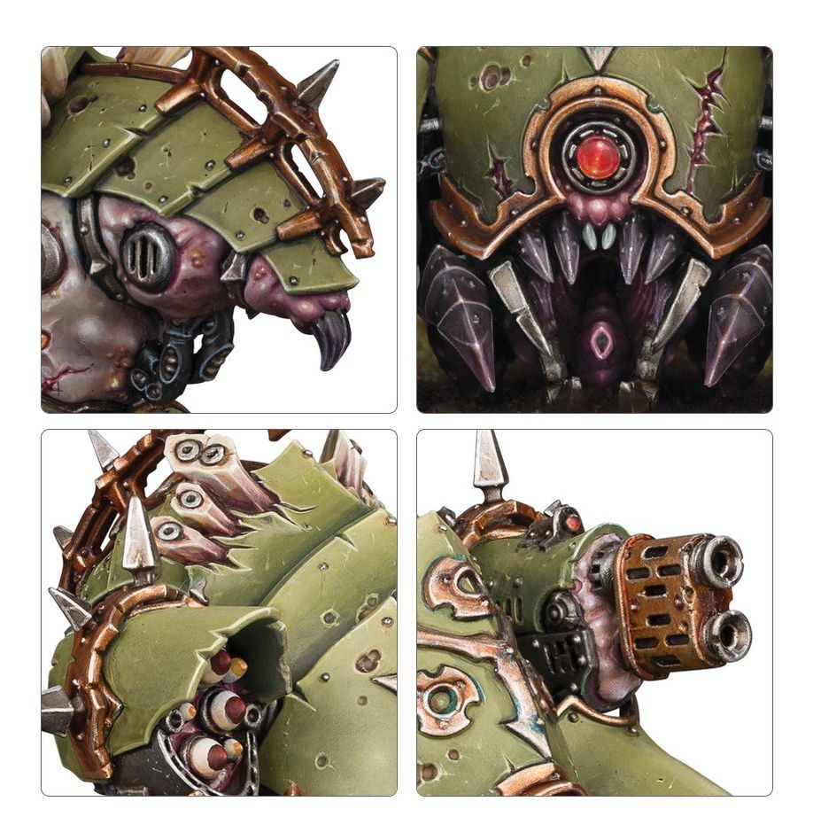 WARHAMMER 40K - GUARDIA DE LA MUERTE: CARGAPLAGAS MEFÍTICO