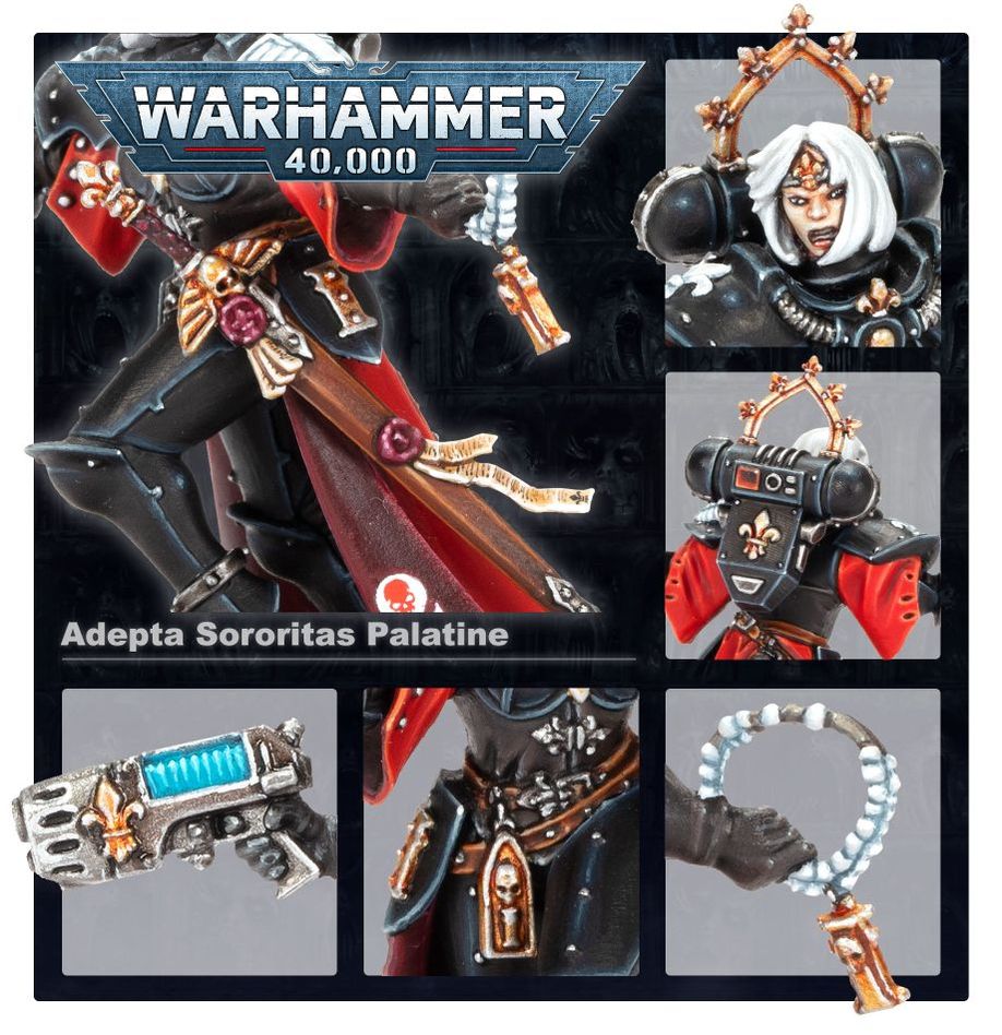 WARHAMMER 40K - ADEPTA SORORITAS: PALATINA