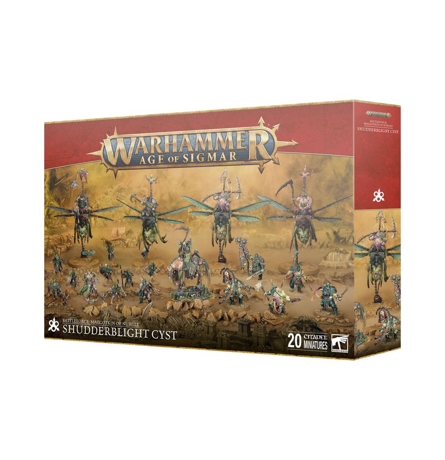 AGE OF SIGMAR - AGUSANADOS DE NURGLE: QUISTE DE PESTEDRAMA