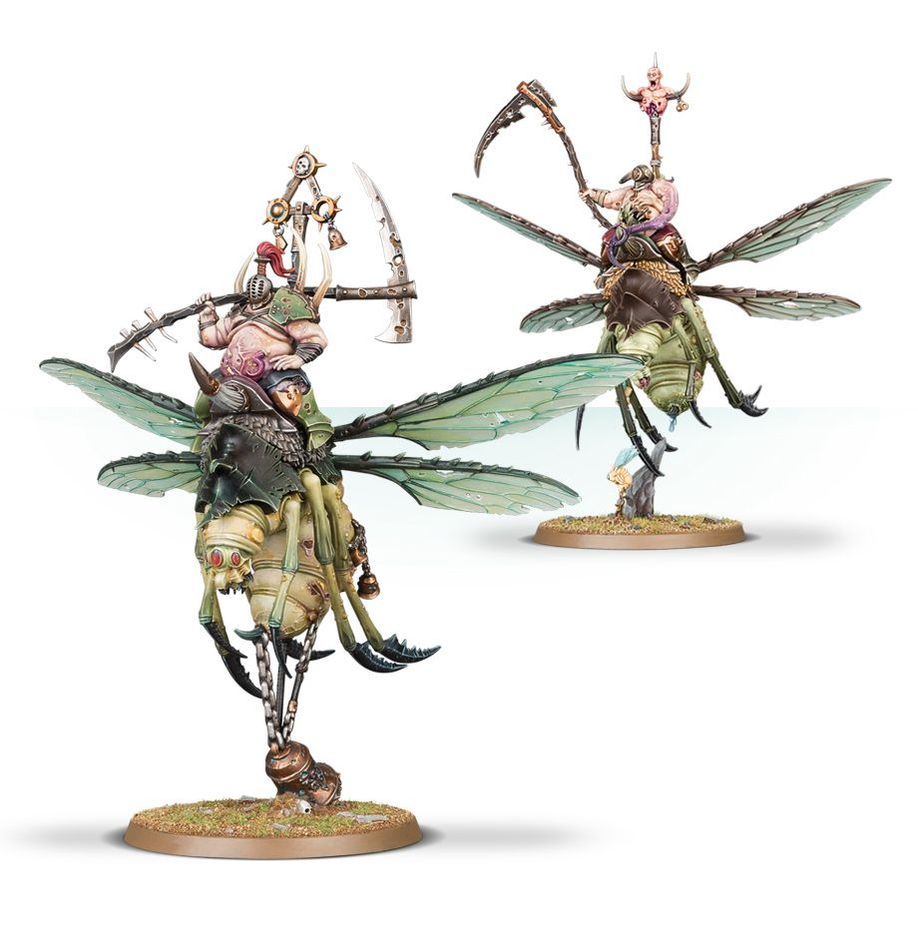 AGE OF SIGMAR - AGUSANADOS DE NURGLE: QUISTE DE PESTEDRAMA