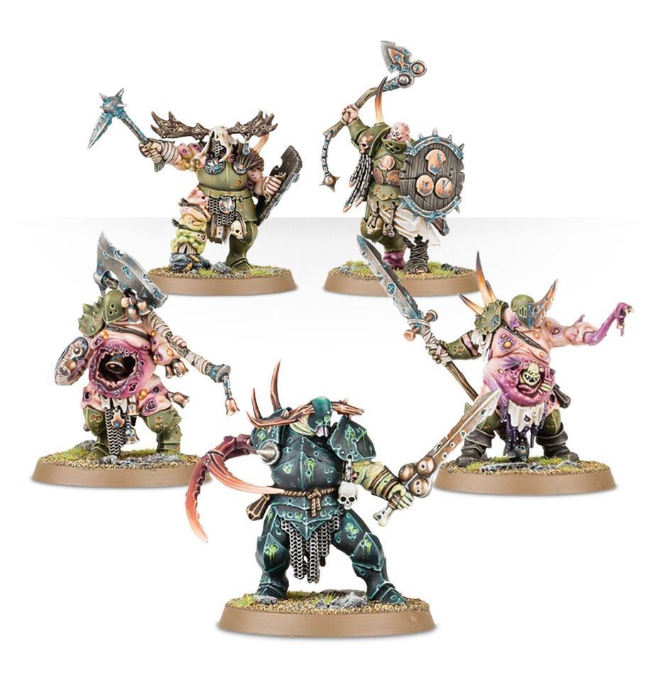 AGE OF SIGMAR - AGUSANADOS DE NURGLE: QUISTE DE PESTEDRAMA