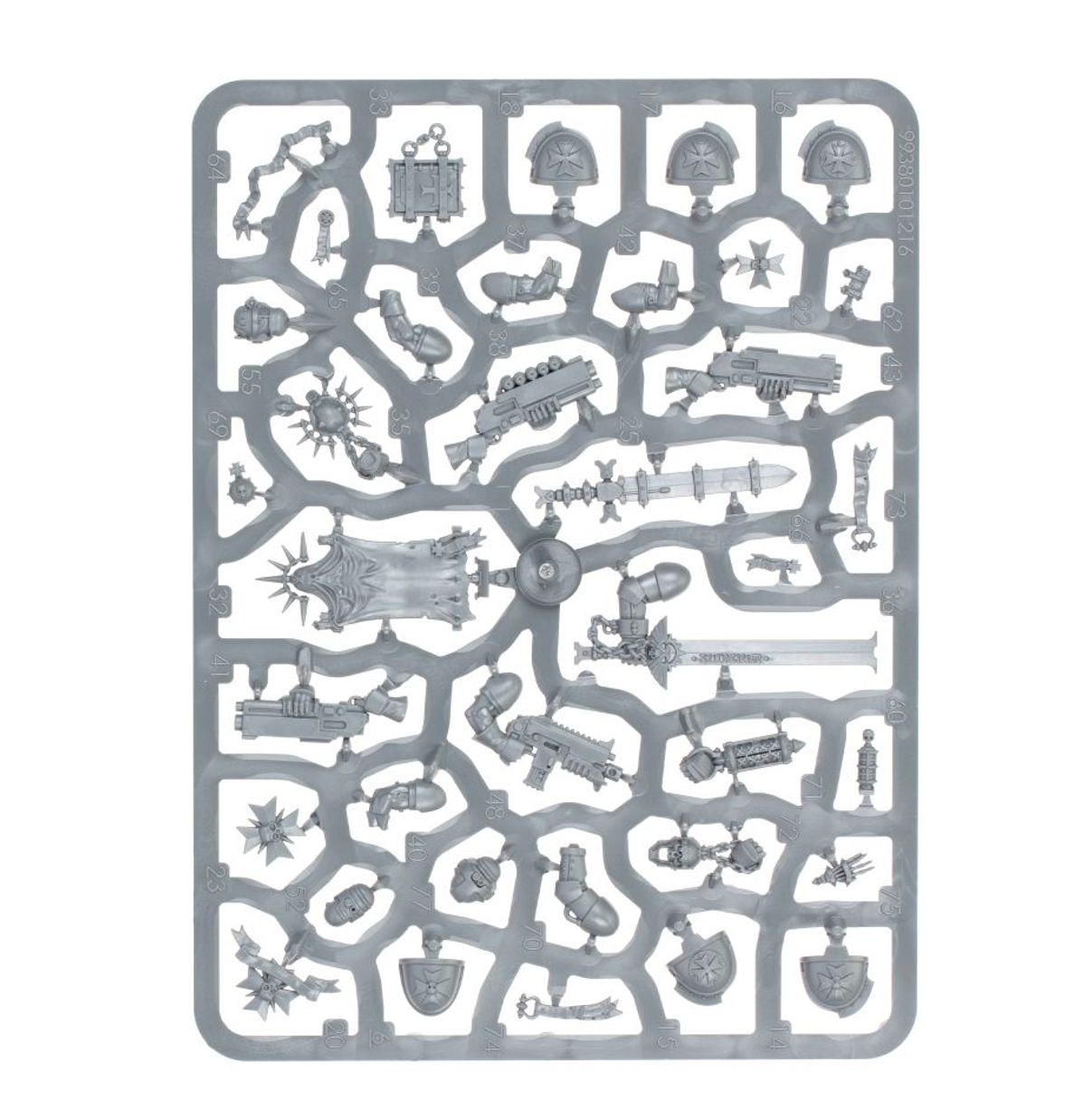 Segunda matriz de mejoras Black Templars para Warhammer 40K
