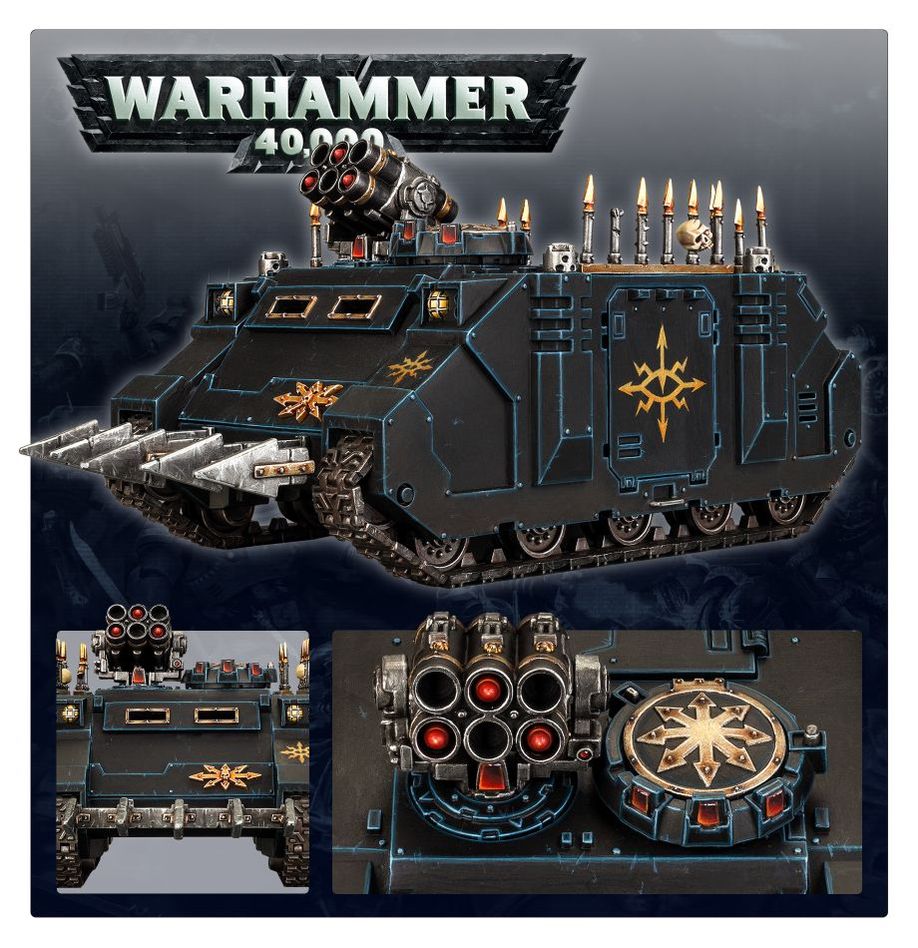WARHAMMER 40K - MARINES ESPACIALES DEL CAOS: RHINO