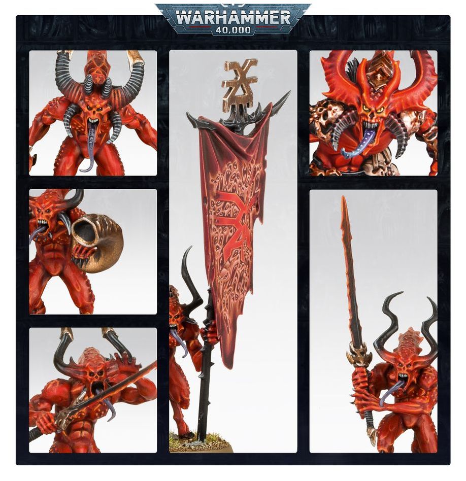 WARHAMMER 40K - PATRULLA DE COMBATE: DAEMONS DEL CAOS KHORNE