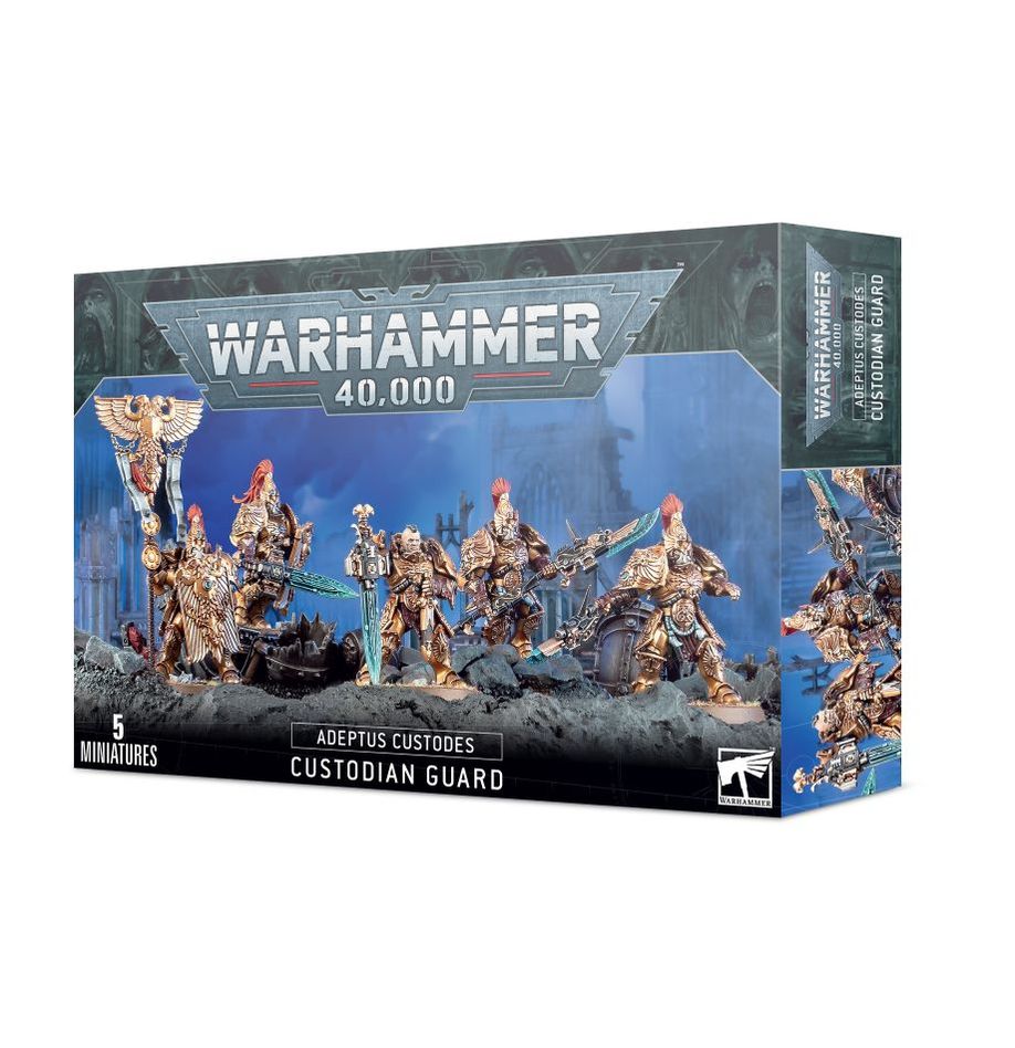 WARHAMMER 40K - ADEPTUS CUSTODES: GUARDIANES CUSTODIOS
