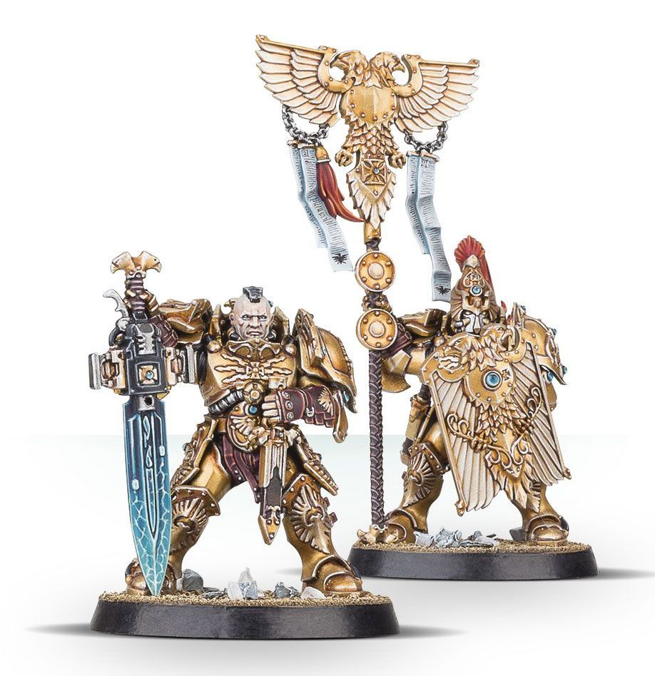 WARHAMMER 40K - ADEPTUS CUSTODES: GUARDIANES CUSTODIOS