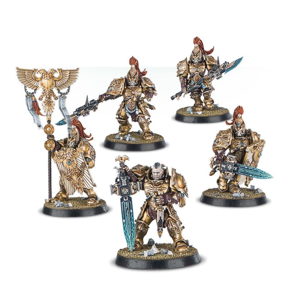 WARHAMMER 40K - ADEPTUS CUSTODES: GUARDIANES CUSTODIOS