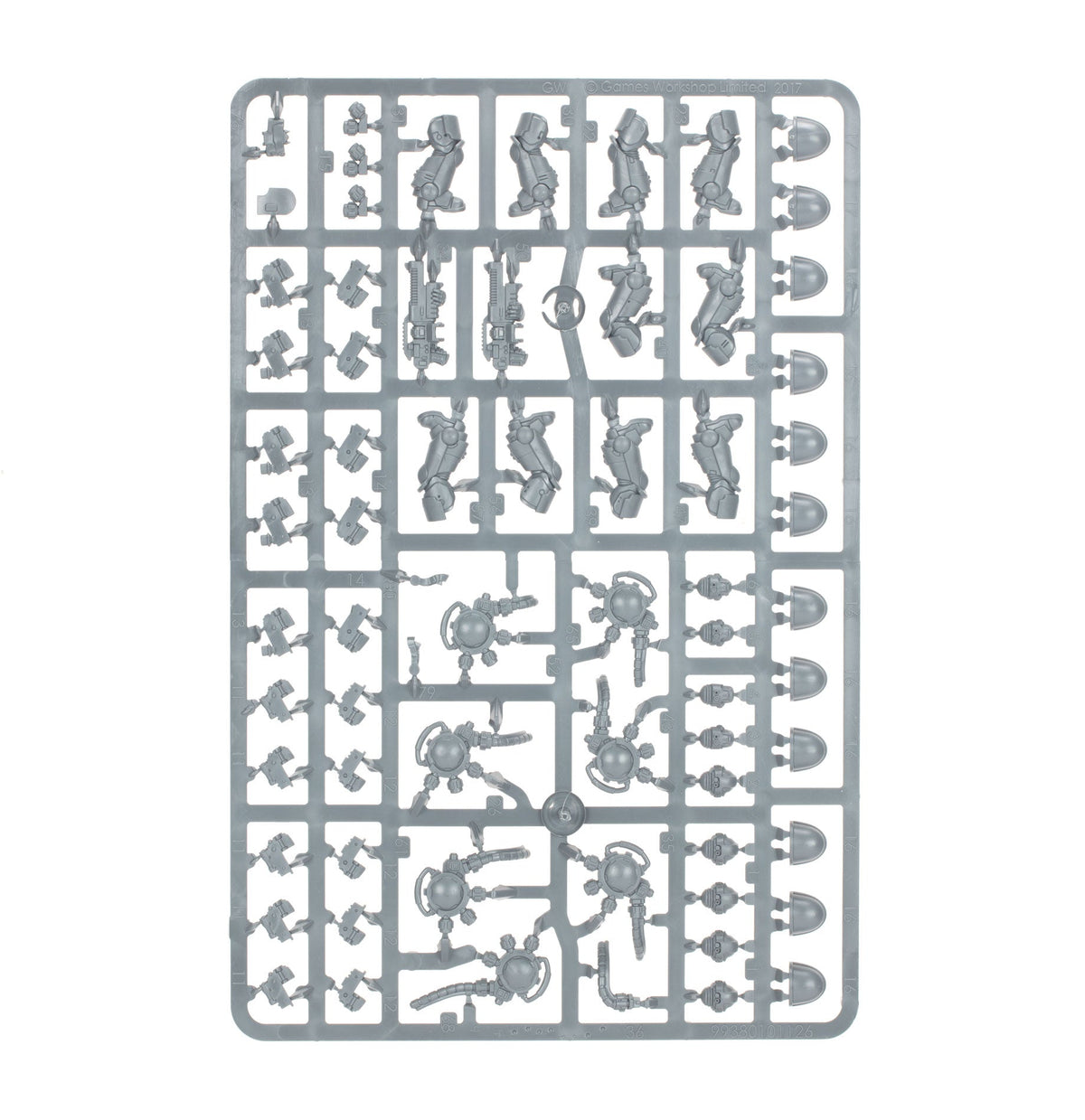 Matrices de miniaturas de la Patrulla de Combate de Dark Angels, imagen 3