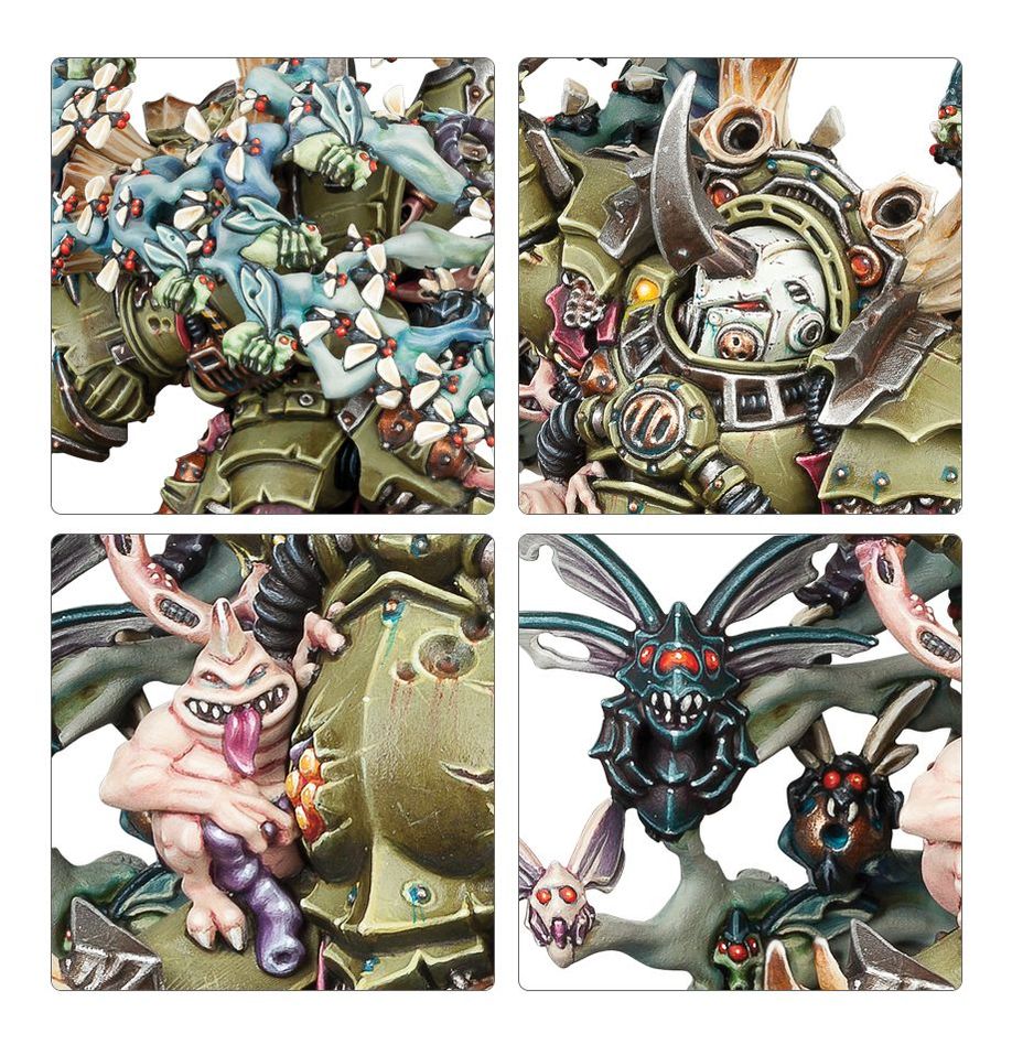WARHAMMER 40K - GUARDIA DE LA MUERTE: TYPHUS HERALDO DEL DIOS DE LA PLAGA