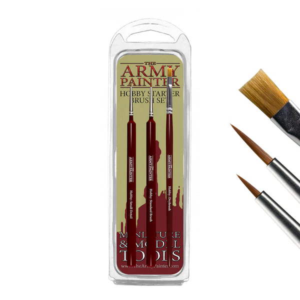 THE ARMY PAINTER - PINCEL: Hobby Starter Brush Set