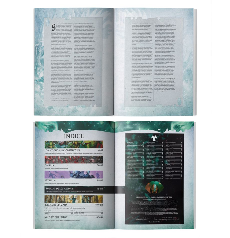 WARHAMMER 40K - AELDARI: CODEX: AELDARI