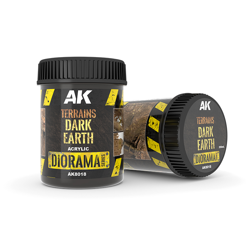 AK-Interactive - Terrenos tierra oscura 250ML