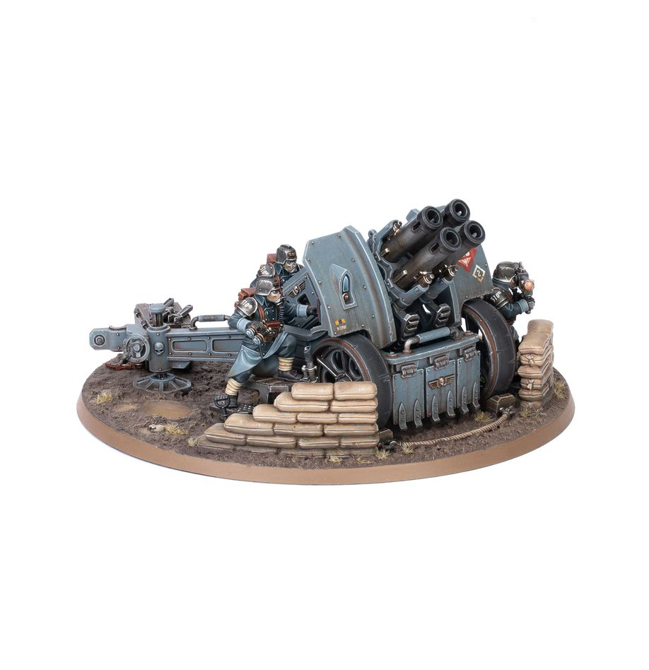WARHAMMER 40K - ASTRA MILITARUM: DOTACION DE ARTILLERIA DE CAMPANA