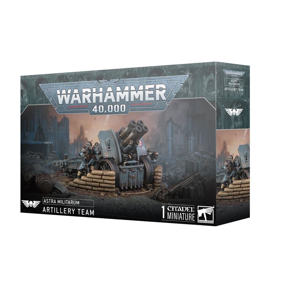 WARHAMMER 40K - ASTRA MILITARUM: DOTACION DE ARTILLERIA DE CAMPANA