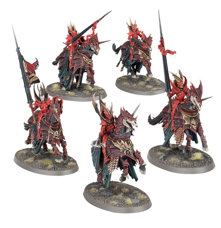 AGE OF SIGMAR - S/GRAVELORDS: CABALLEROS SANGRIENTOS