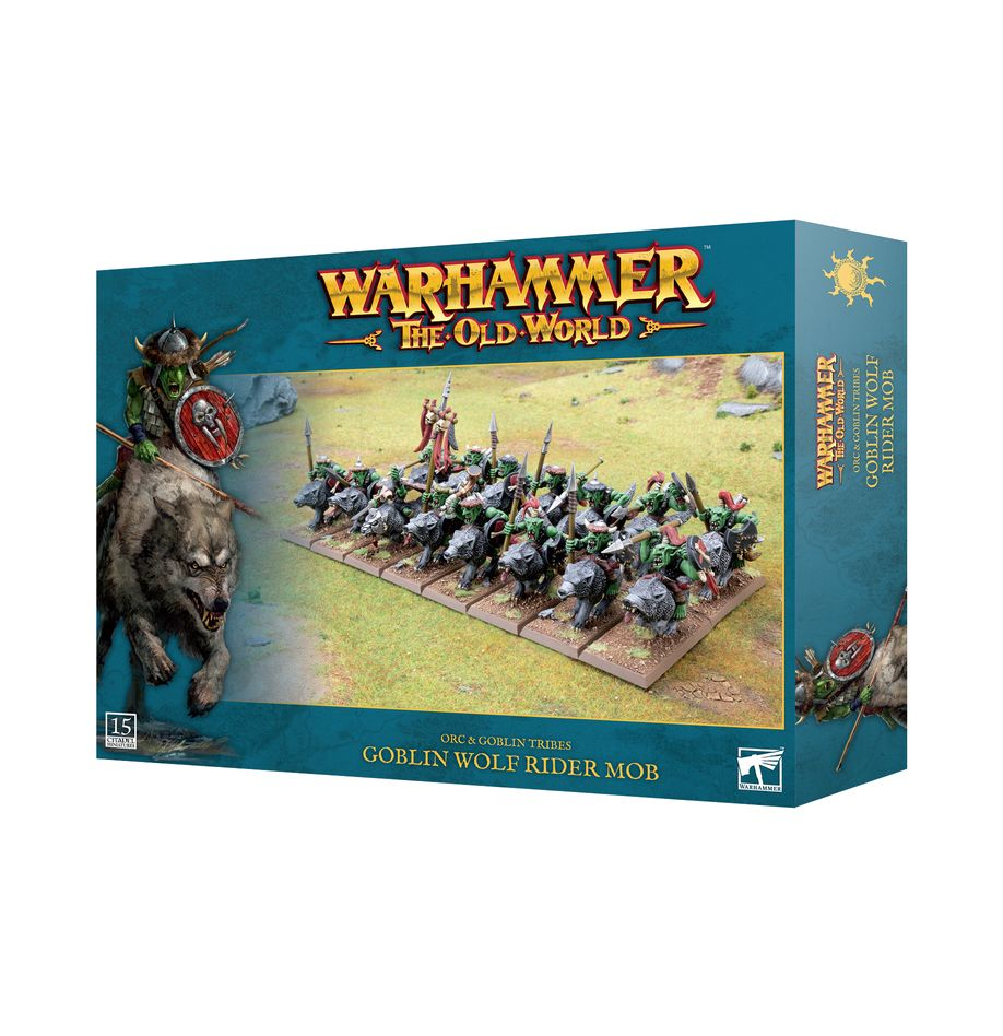 THE OLD WORLD - O&G GOBLIN WOLF RIDER MOB