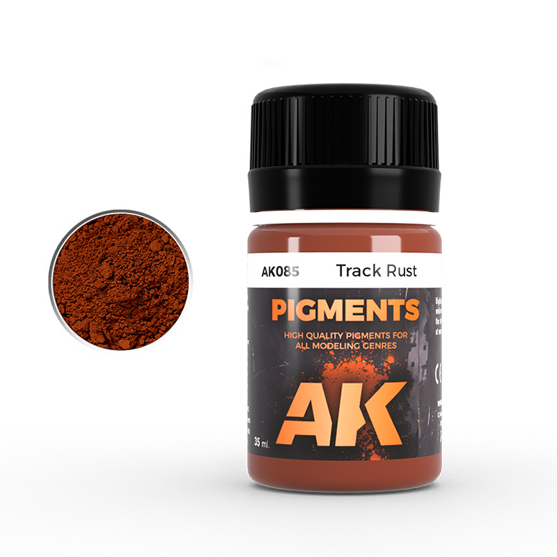 AK INTERACTIVE - PIGMENTO: ÓXIDO DE CADENAS ORUGAS (Track Rust)