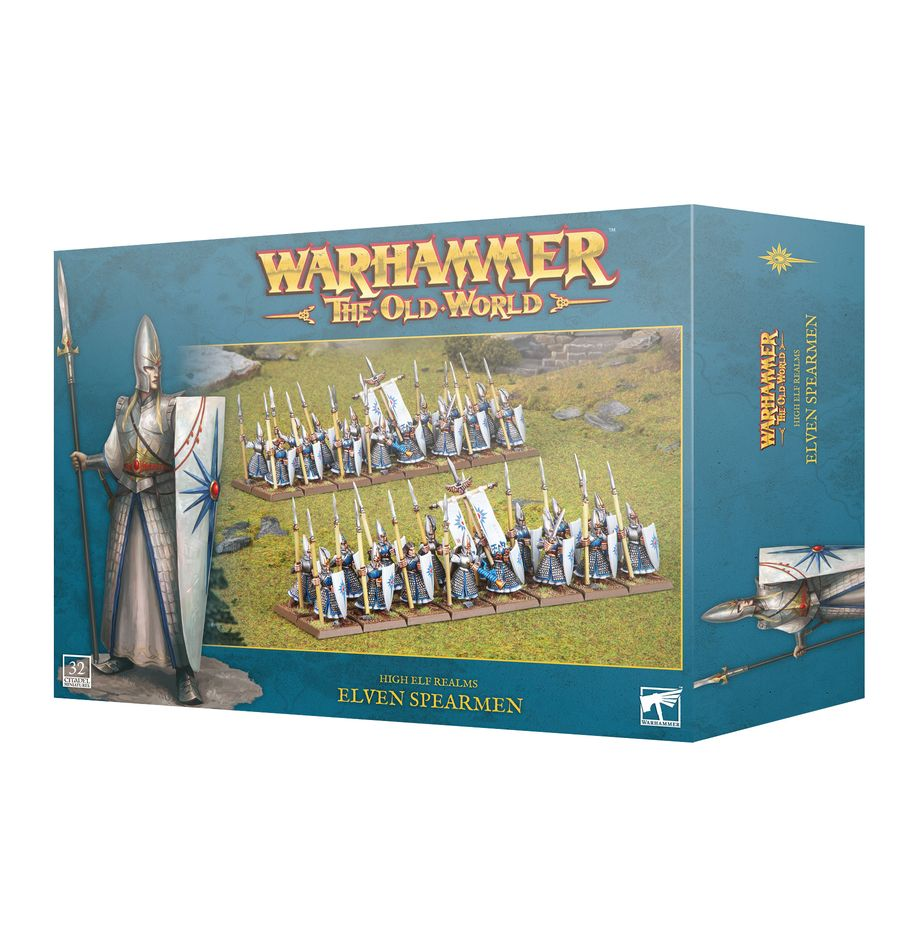THE OLD WORLD - HIGH ELF REALMS: ELVEN SPEARMEN