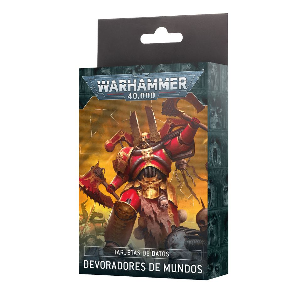 WARHAMMER 40K - TARJETAS DE DATOS: DEVORADORES DE MUNDOS