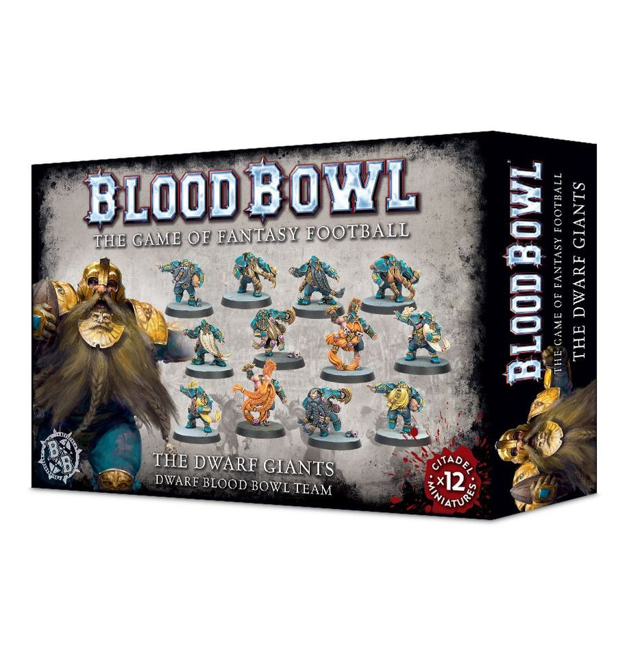 BLOOD BOWL: Equipo de Enanos: Dwarf Giants /DWARF TEAM