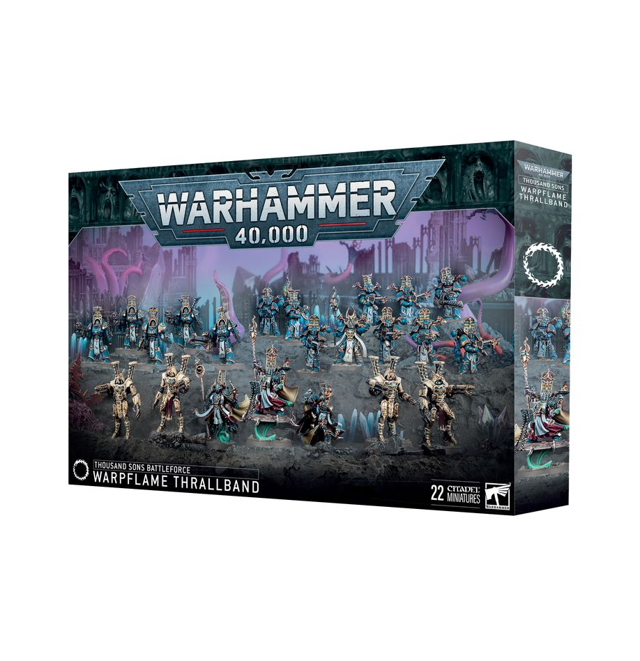 WARHAMMER 40K - Fuerza de batalla: Banda de esclavos Fuegobrujo de los Mil Hijos
