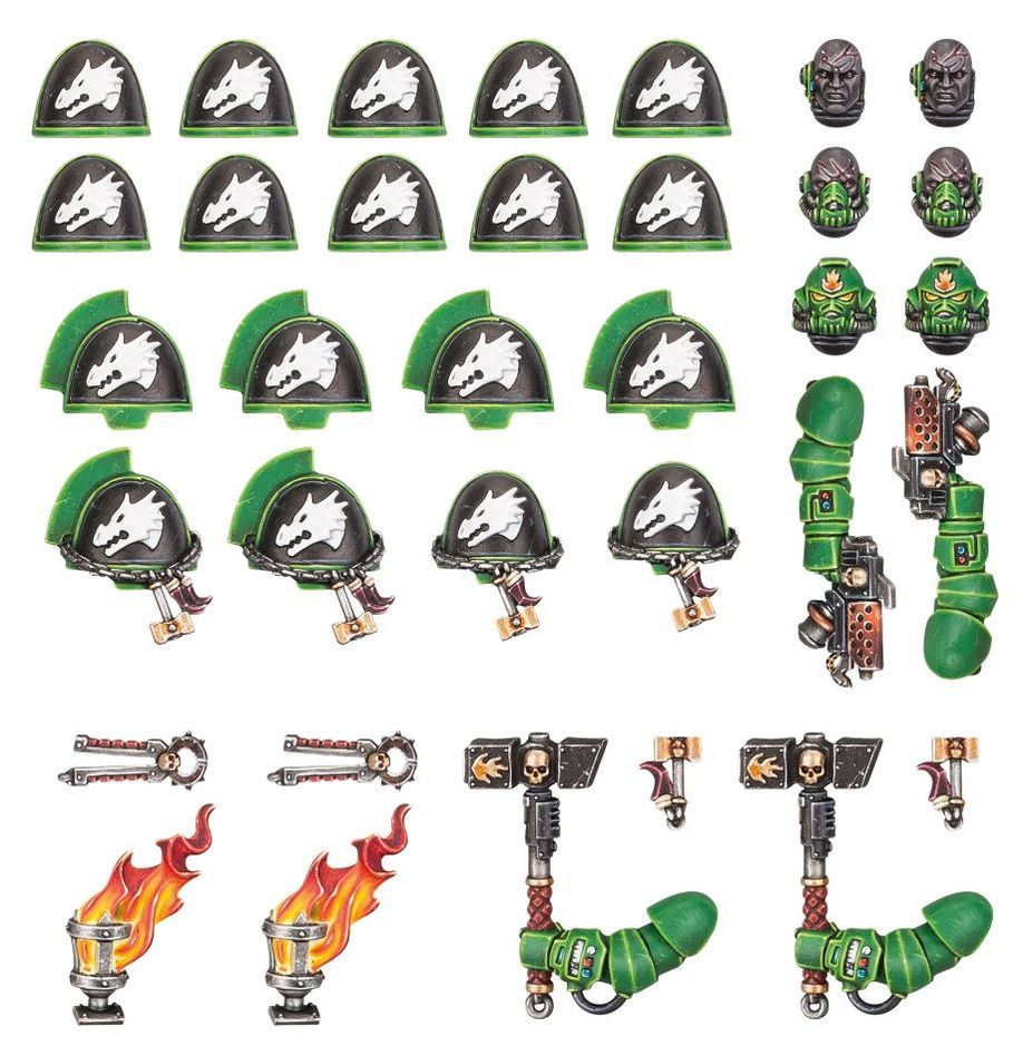 SALAMANDERS: MEJORAS Y CALCOMANÍAS PRIMARIS