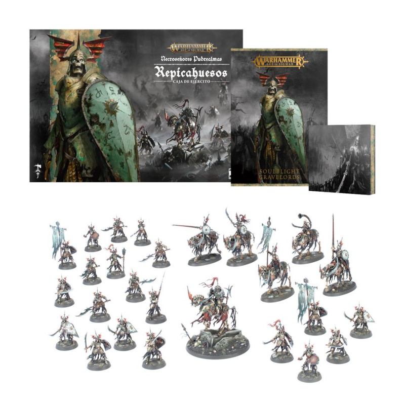 Caja de Ejercito Repicahuesos (Castellano) - Soulblight Gravelords