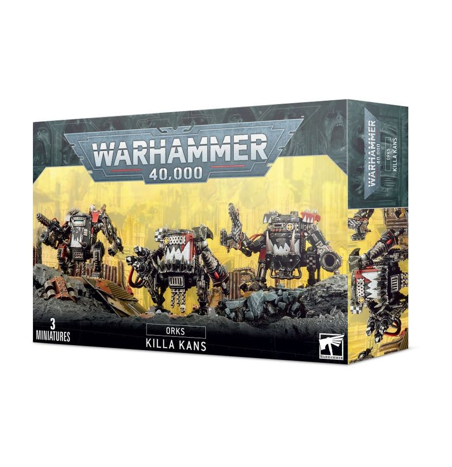 ORKS: LATAZ AZEZINAZ - miniatura y caja de Orks Warhammer 40k