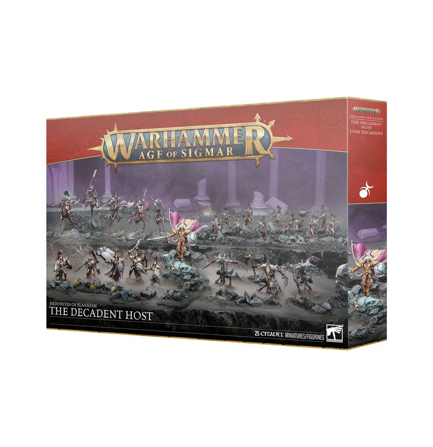 HEDONITES OF SLAANESH: LA HUESTE DECADENTE