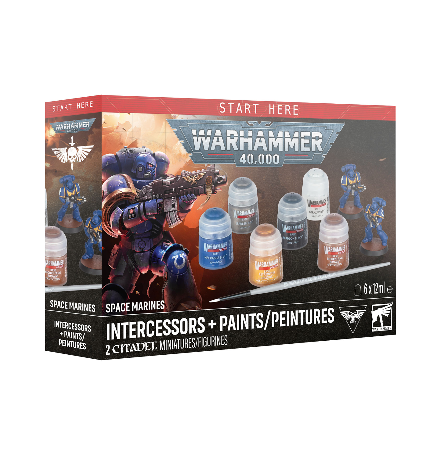SPACE MARINES + PAINTS