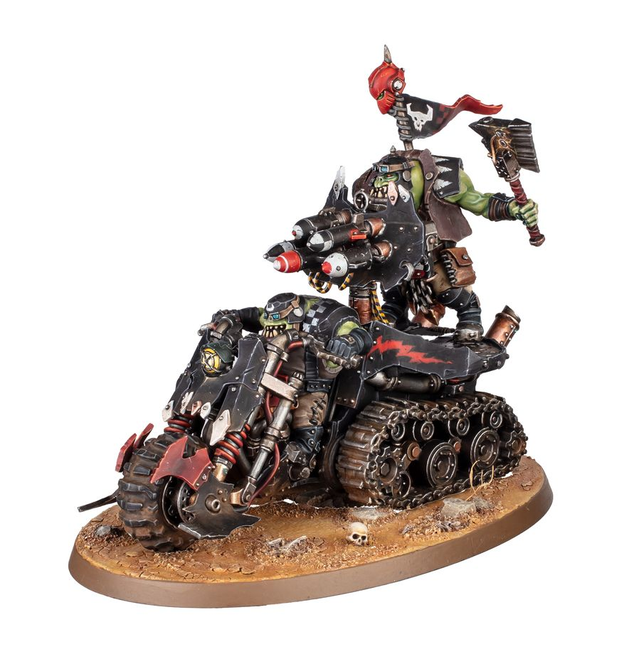 ORKS: MOTOTANKE - miniatura y caja de Orks Warhammer 40k
