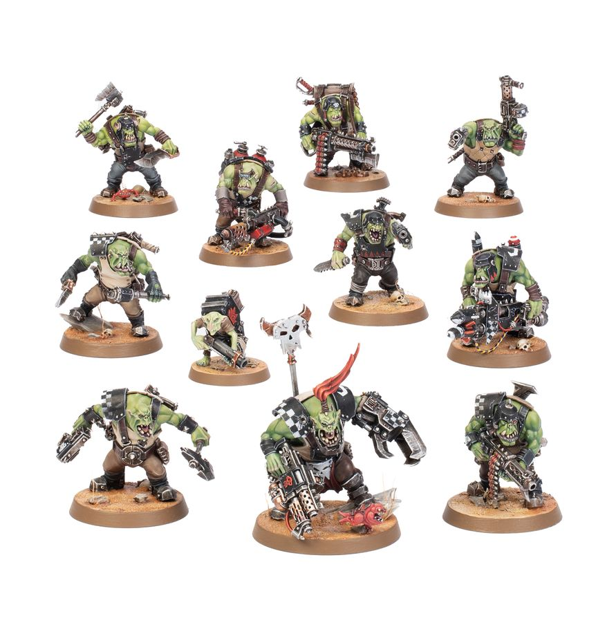 ORKS: CHIKOZ - miniatura y caja de Orks Warhammer 40k