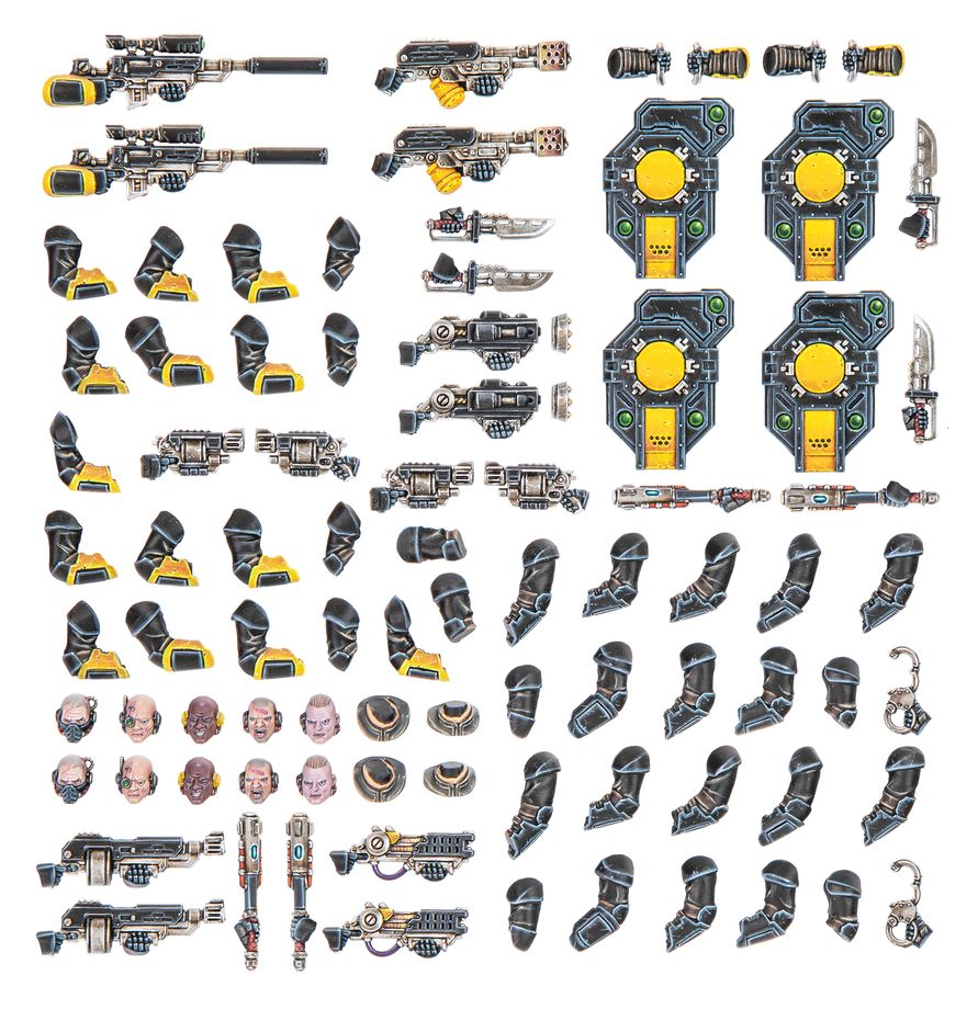 NECROMUNDA: ENFORCER WEAPONS & UPGRADES