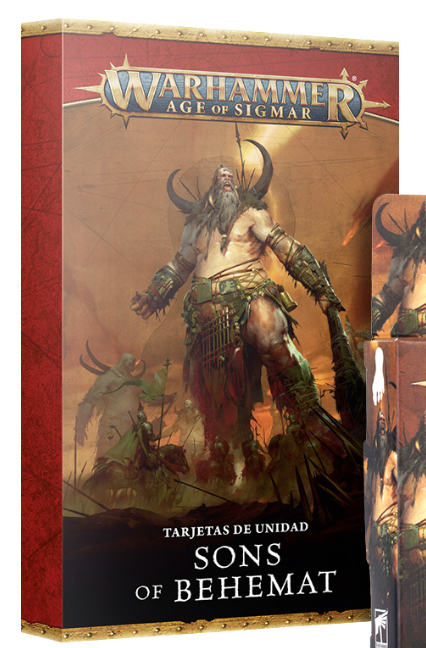 TARJETAS DE UNIDAD: SONS OF BEHEMAT (ESP)