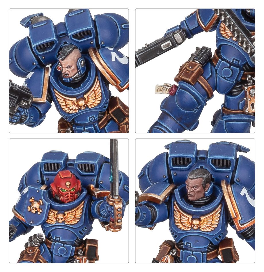 WARHAMMER 40K - MARINES ESPACIALES: INTERCESORES CON PROPULSORES DE SALTO