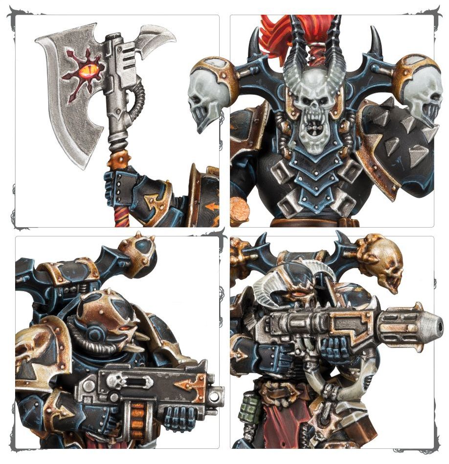 WARHAMMER 40K - MARINES ESPACIALES DEL CAOS: LEGIONARIOS