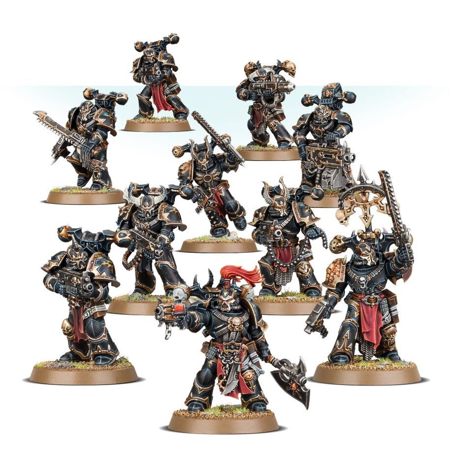 WARHAMMER 40K - MARINES ESPACIALES DEL CAOS: LEGIONARIOS