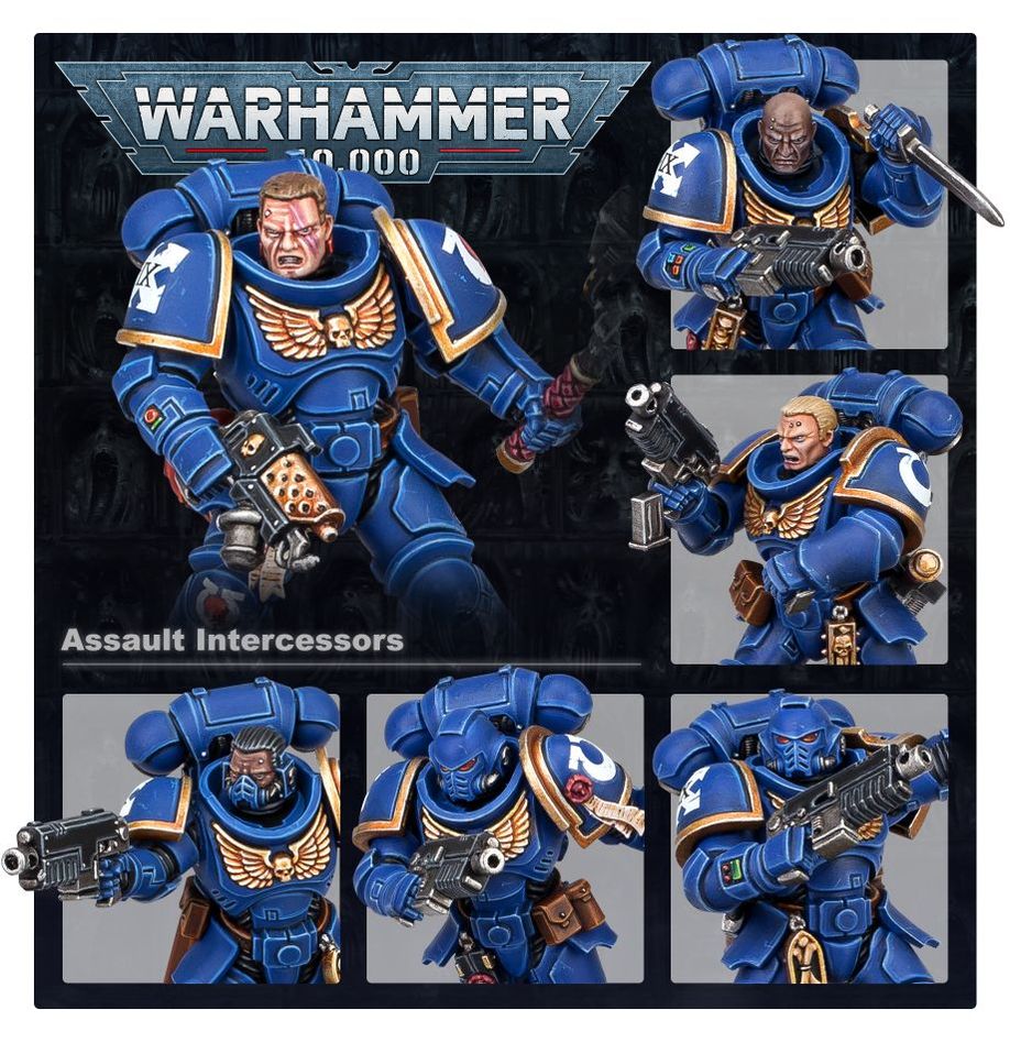 WARHAMMER 40K - MARINES ESPACIALES: INTERCESORES DE ASALTO