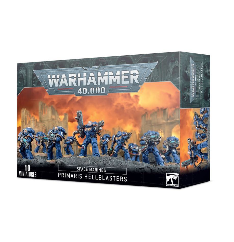 WARHAMMER 40K - MARINES ESPACIALES: REVIENTAINFIERNOS PRIMARIS (HELLBLASTERS)