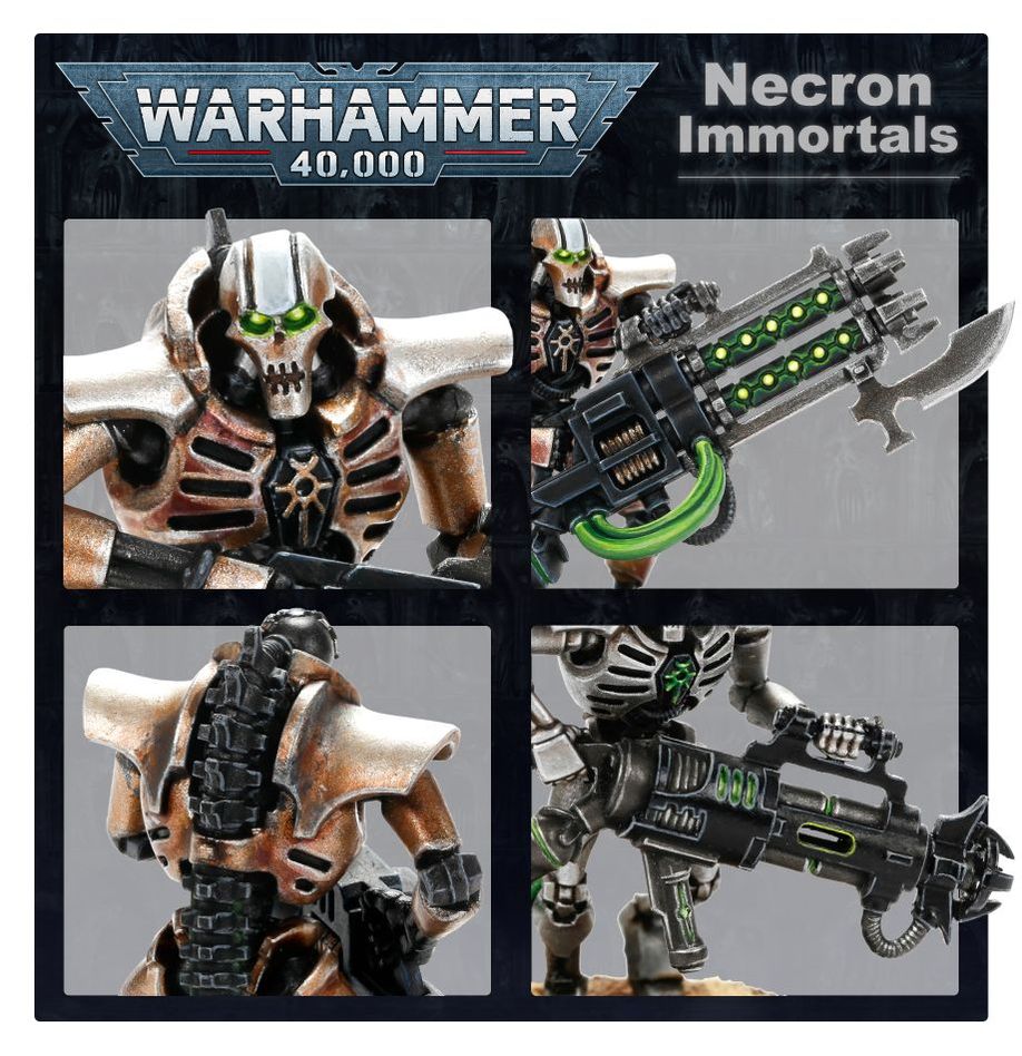 WARHAMMER 40K - NECRONES: INMORTALES / OMNICIDAS
